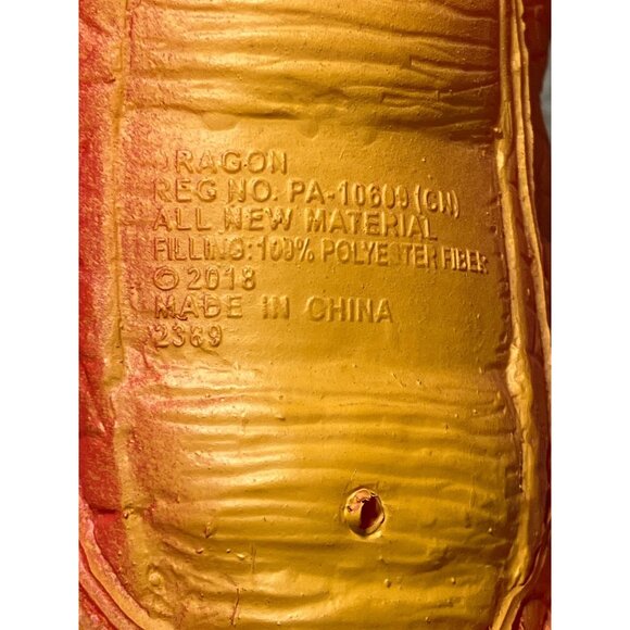 Soft Red Dragon Figure 2018 Soft Rubber PVC Plastic - Picture 11 of 11